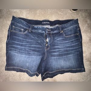 Maurices size 22 Jean shorts